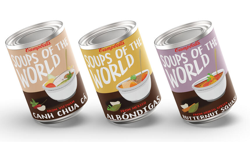 Soup Can Labels